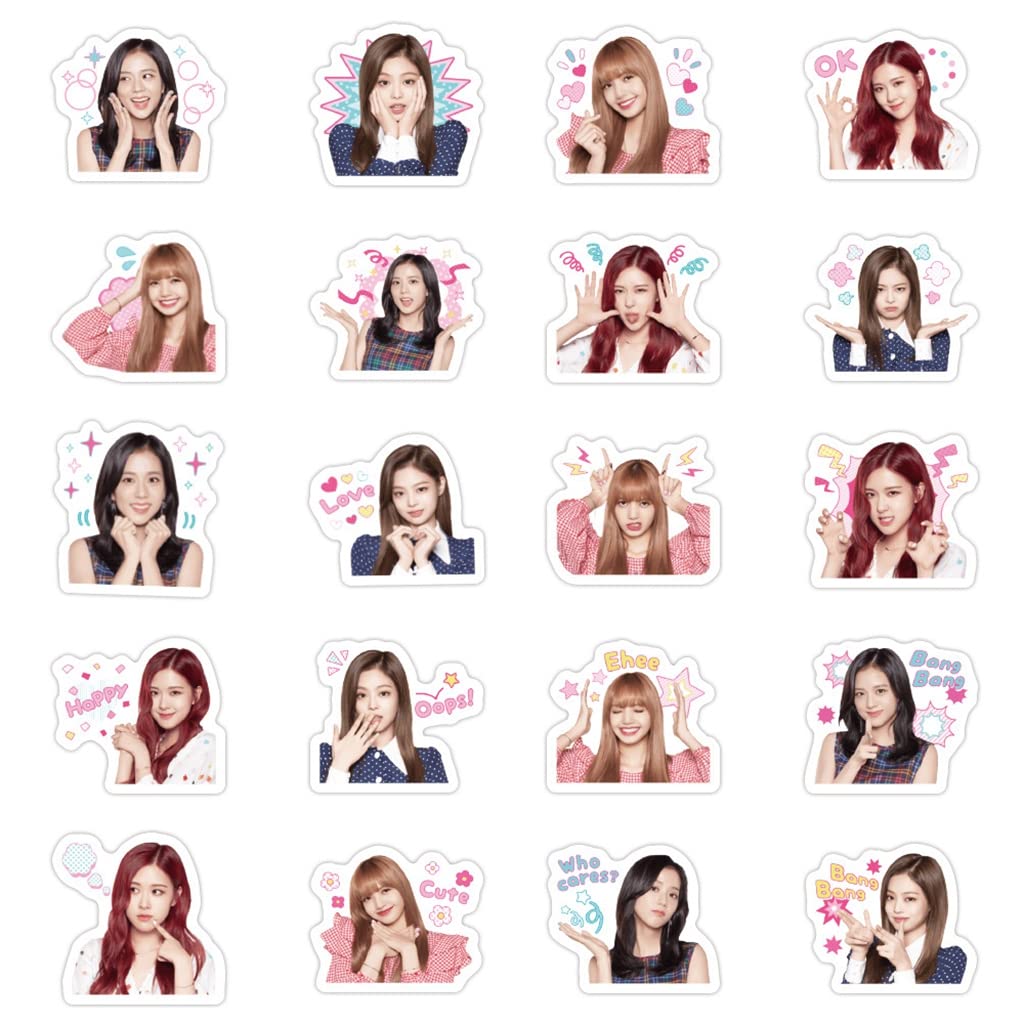 Climberty 80 South Korean blackpink stickers Park Caiying Kim Zhini Hand Account Materials LISA Hand Account Climberty 80 South Korean blackpink stickers Park Caiying Kim Zhini Hand Account Materials LISA Hand Account